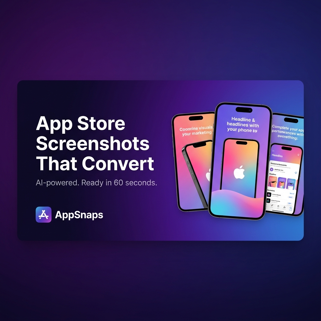 AppSnaps.dev — App Store Screenshots That Convert